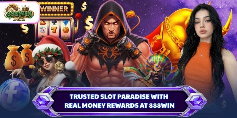 Trusted slot paradise with real money rewards at 888WIN